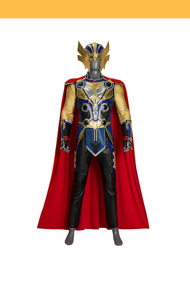 Thor Love and Thunder Long Sleeved PU Leather Cosplay Costume