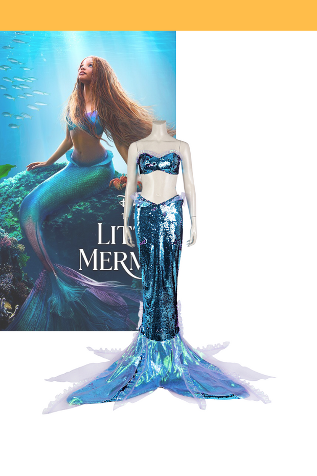 Ariel Mermaid Dress Little Mermaid 2023 Cosplay Costume