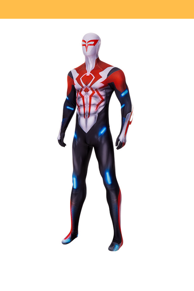 Spiderman 2099-V3 Digital Printed Cosplay Costume