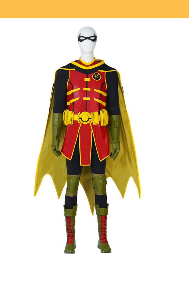 Damian Wayne Battle of the Super Sons Cosplay Costume