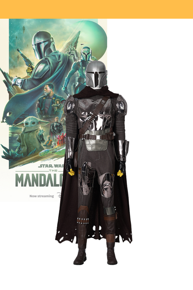 Mandalorian Star Wars PU Leather Cosplay Costume