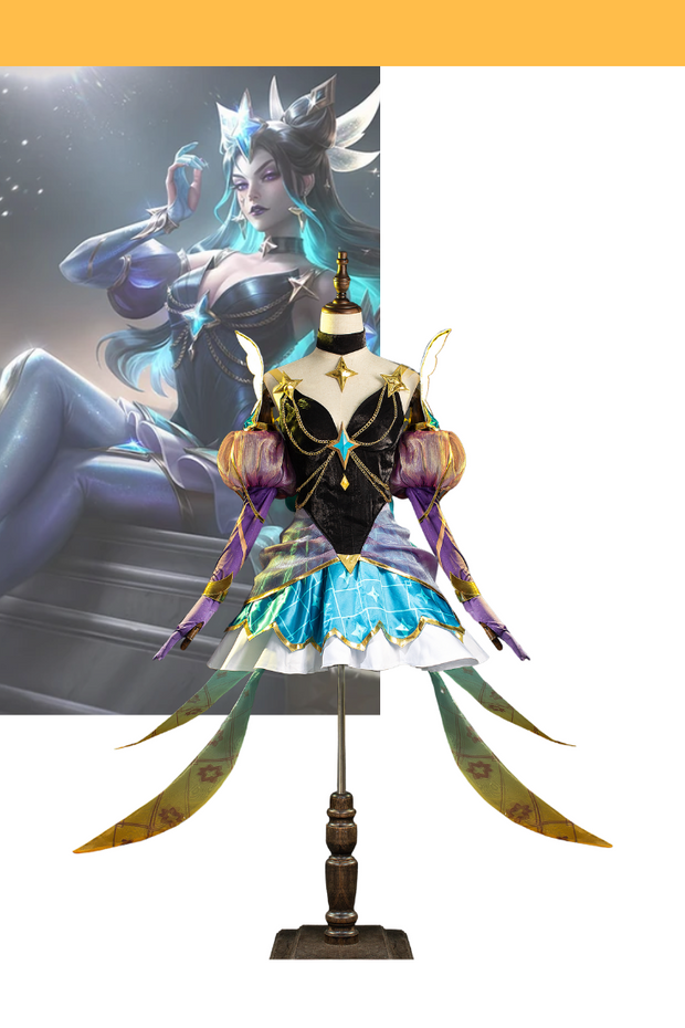 Syndra Prestige Star Guardian League of Legends Limited Sizing Cosplay Costume