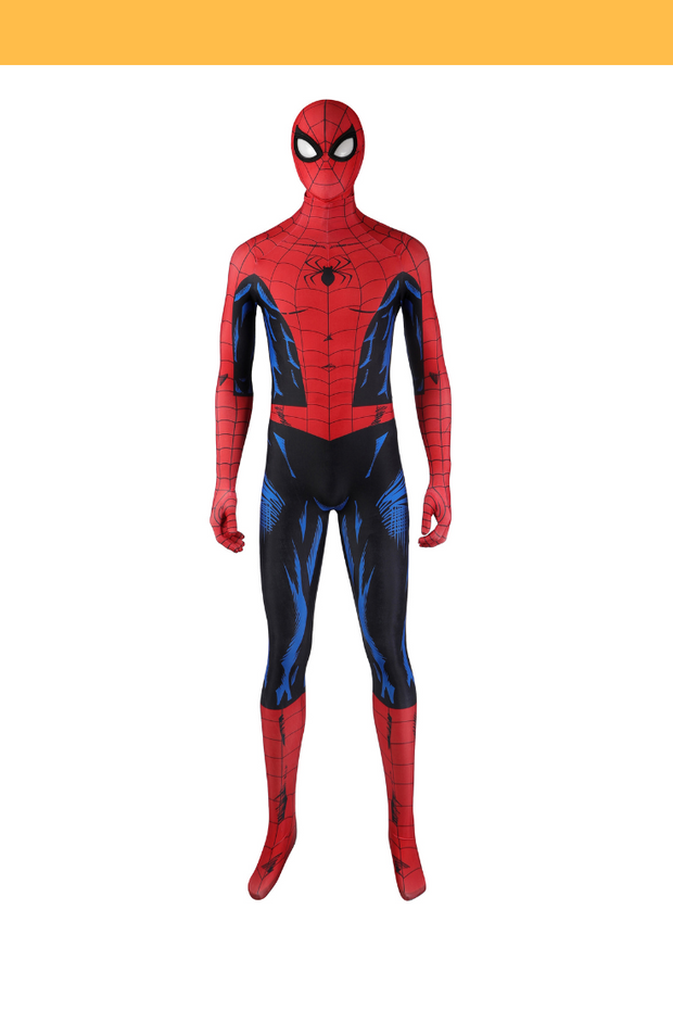 Spiderman Classic Comic Digital Printed Cosplay Costume