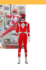 T Rex Red Ranger Power Ranger Cosplay Costume