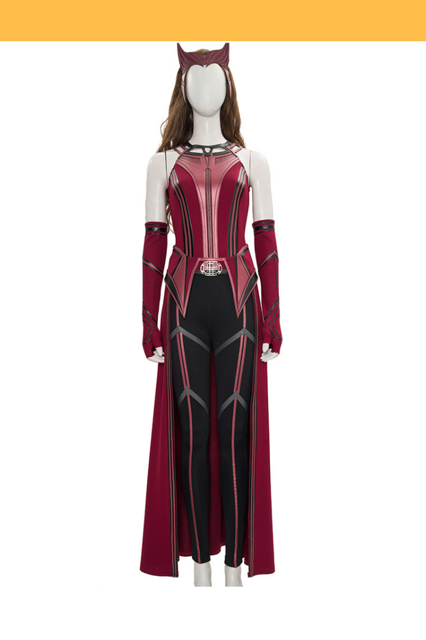 Scarlet Witch Textured Fabric Version Cosplay Costume