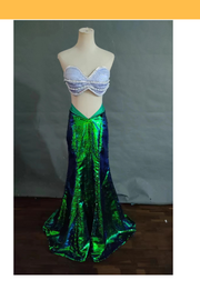 Princess Ariel Sequined Mermaid Dress Set