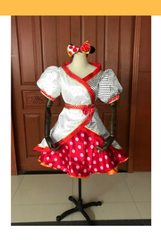 Disney Parade Minnie Polka Dot Cosplay Costume