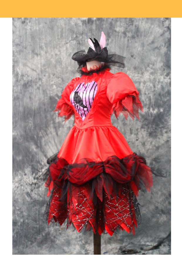 Disney Parade Red With Black Overlay Halloween Cosplay Costume