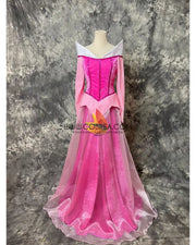 Princess Aurora In Velvet Fabric Cosplay Costume