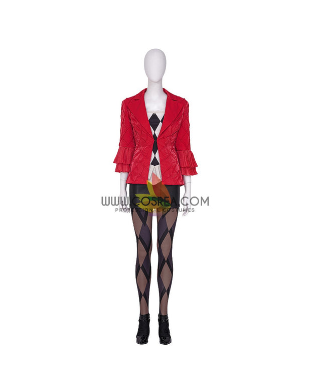 Lady Gaga Joker Folie à Deux Textured Fabric Cosplay Costume