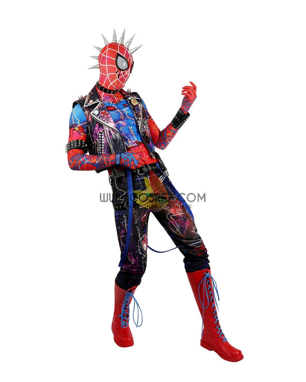 Spider Punk Across The Spider-Verse Cosplay Costume