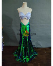 Princess Ariel Sequined Mermaid Dress Set