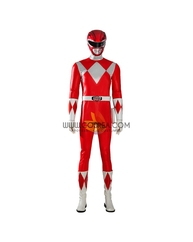 T Rex Red Ranger Power Ranger Cosplay Costume