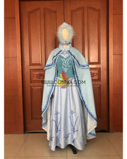 Frozen 1 Anna In Ice Form Cosplay Costume