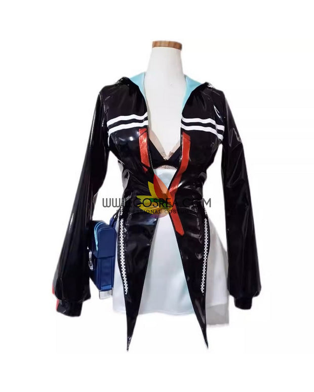 Arknights Ch'en PU Leather Version Cosplay Costume