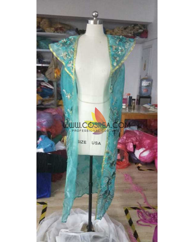 Princess Jasmine With Embroidered Jacket Cosplay Costume