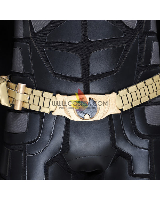 Batman Dark Knight Padded PU Leather Version Cosplay Costume