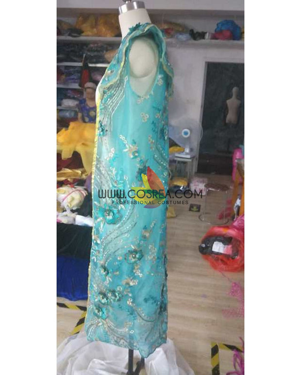 Princess Jasmine With Embroidered Jacket Cosplay Costume