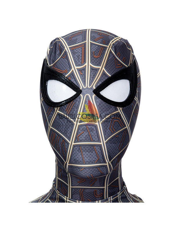 Spiderman No Way Home Black Version Digital Printed Cosplay Costume