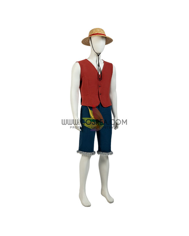 Monkey D Luffy One Piece Netflix Film Cosplay Costume