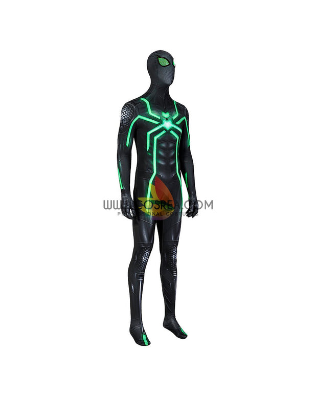 Spiderman PS4 Game Stealthsuit Digital Printed Cosplay Costume