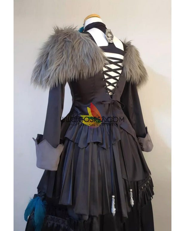 Final Fantasy XIV Y'shtola Rhul Uniform Fabric Version Cosplay Costume