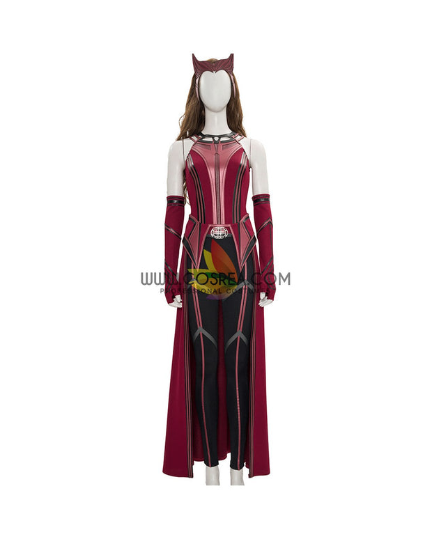 Scarlet Witch Textured Fabric Version Cosplay Costume