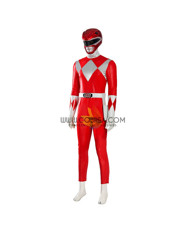 T Rex Red Ranger Power Ranger Cosplay Costume