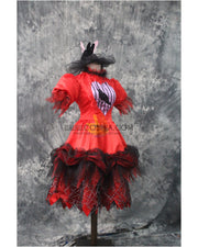 Disney Parade Red With Black Overlay Halloween Cosplay Costume