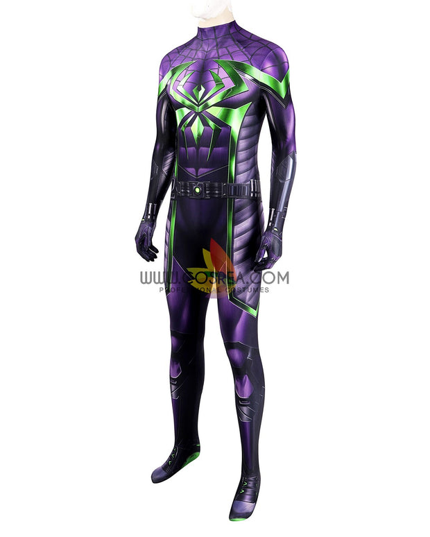 Spiderman Purple Reign Digital Printed Cosplay Costume