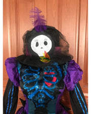 Disney Parade Halloween Skeleton Cosplay Costume