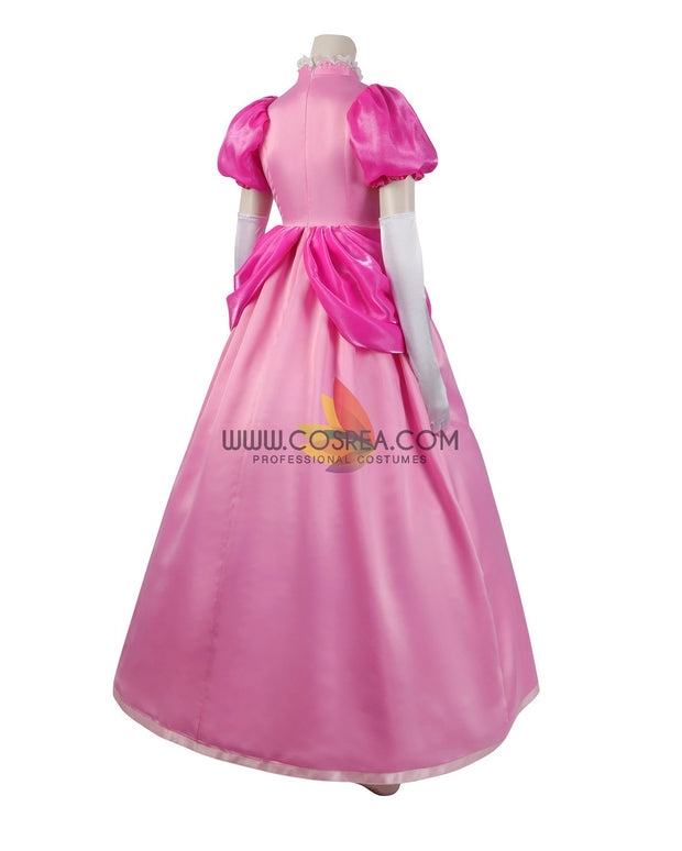 Princess Peach The Super Mario Bros. Movie Cosplay Costume