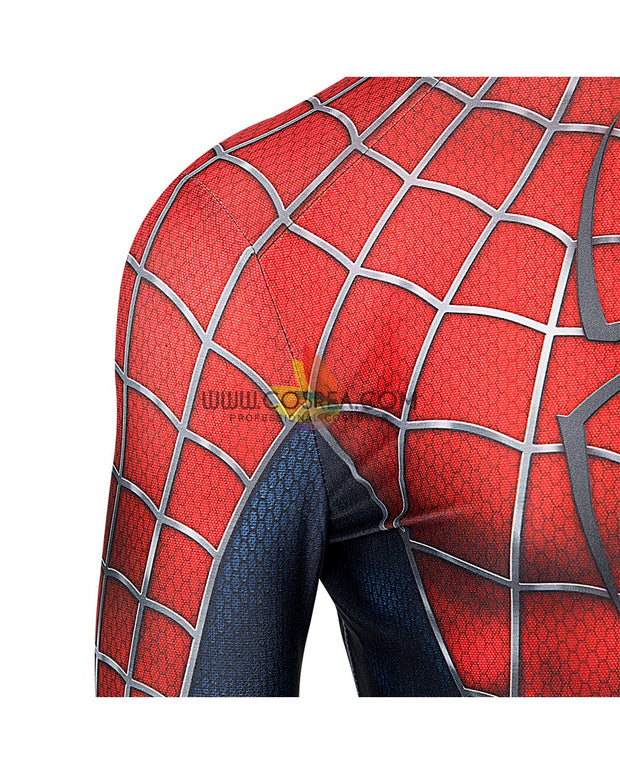 Spider Man 2002 Movie Digital Printed Cosplay Costume