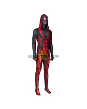 Miles Morales Crimson Cowl Digital Printed Cosplay Costume