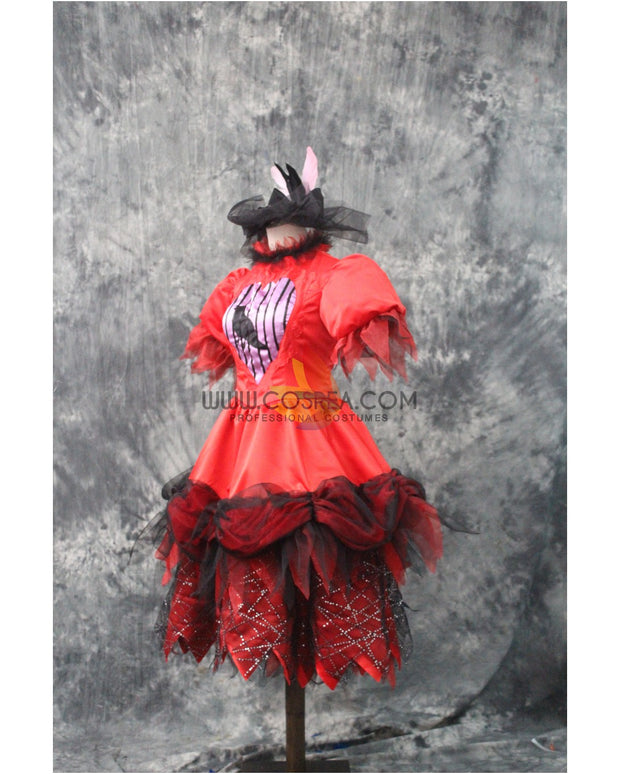 Disney Parade Red With Black Overlay Halloween Cosplay Costume