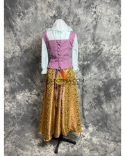 Cinderella Brocade Maid Cosplay Costume