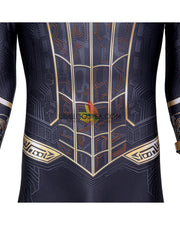 Spiderman No Way Home Black Version Digital Printed Cosplay Costume