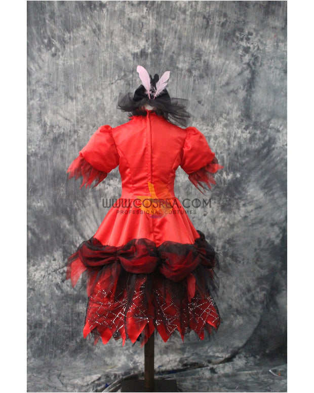 Disney Parade Red With Black Overlay Halloween Cosplay Costume