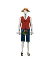 Monkey D Luffy One Piece Netflix Film Cosplay Costume