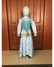 Frozen 1 Anna In Ice Form Cosplay Costume