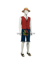 Monkey D Luffy One Piece Netflix Film Cosplay Costume