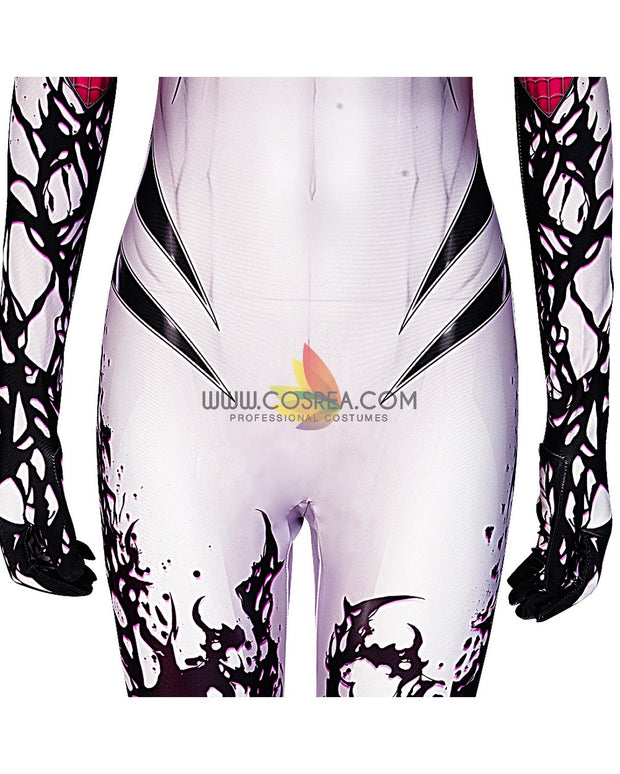 Spider Gwen Anti-Venom Digital Printed Cosplay Costume