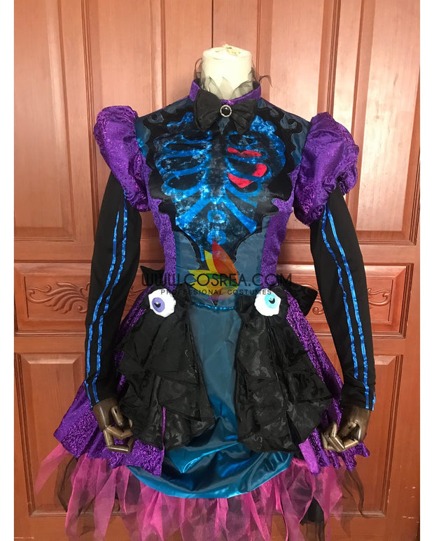 Disney Parade Halloween Skeleton Cosplay Costume