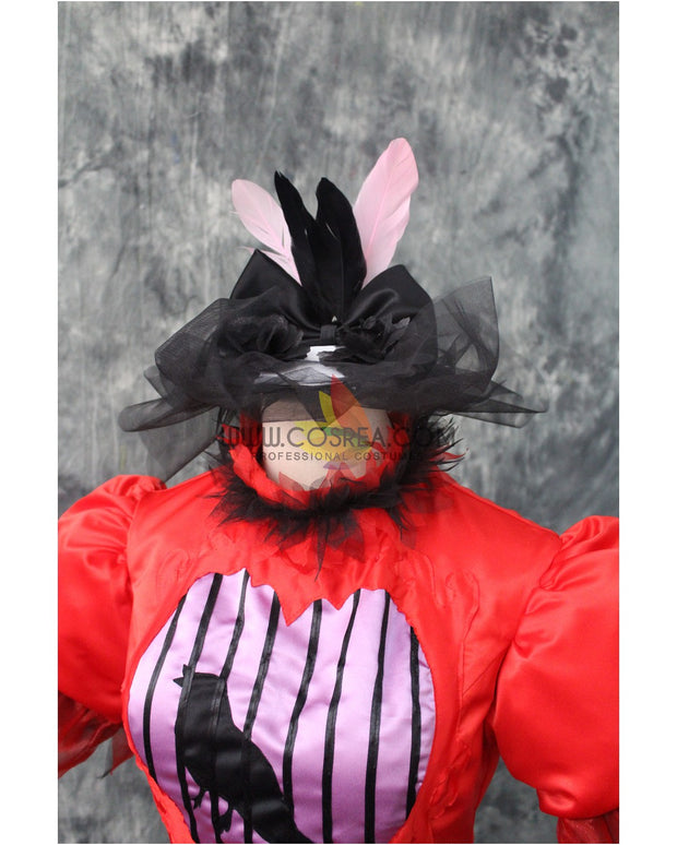 Disney Parade Red With Black Overlay Halloween Cosplay Costume