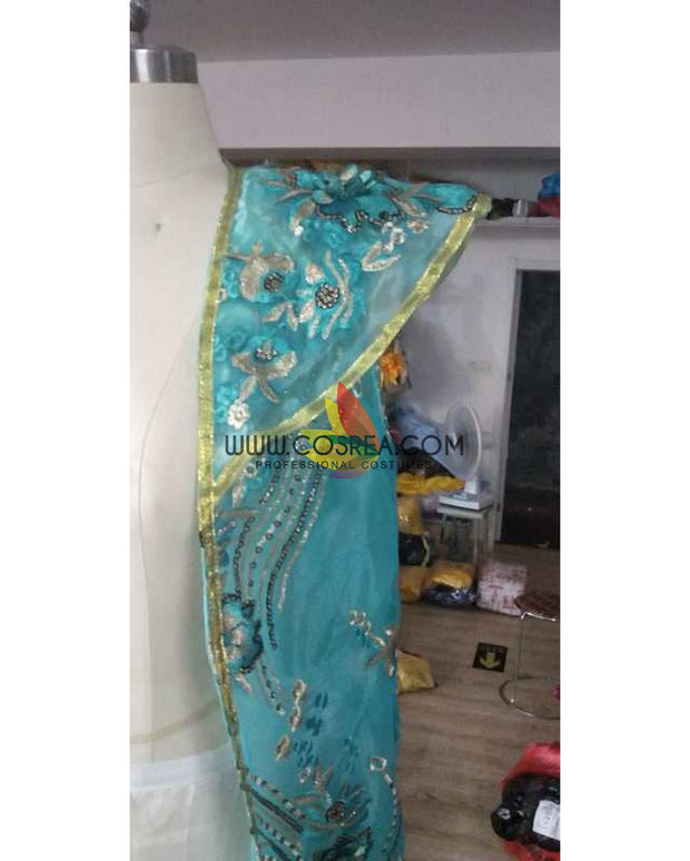 Princess Jasmine With Embroidered Jacket Cosplay Costume