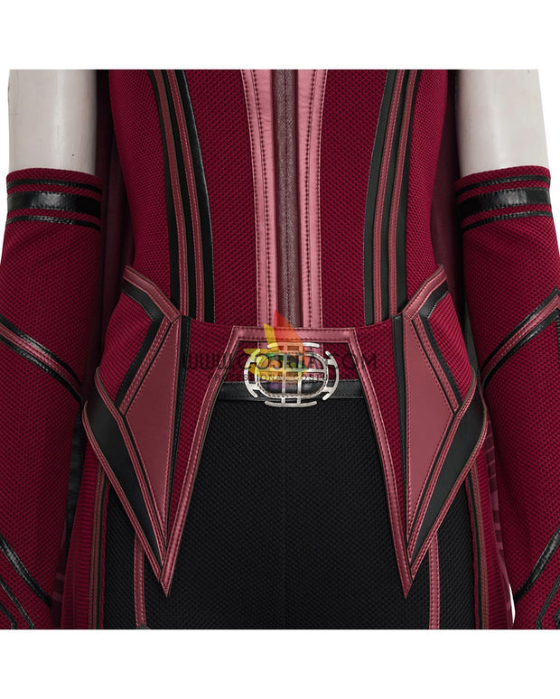 Scarlet Witch Textured Fabric Version Cosplay Costume