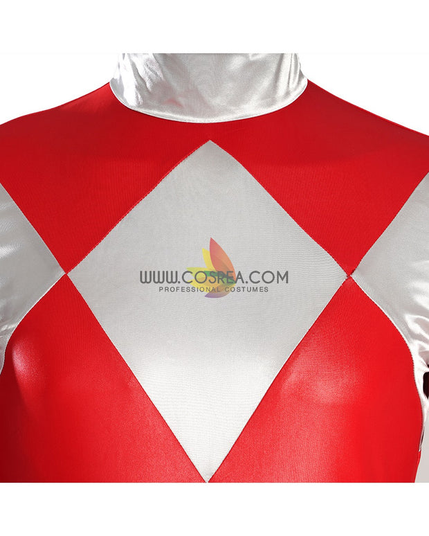 T Rex Red Ranger Power Ranger Cosplay Costume