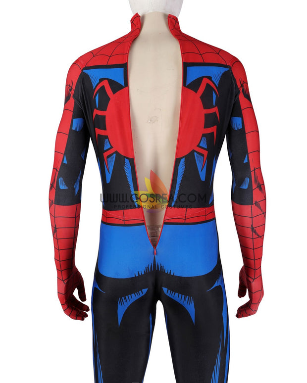 Spiderman Classic Comic Digital Printed Cosplay Costume