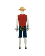 Monkey D Luffy One Piece Netflix Film Cosplay Costume