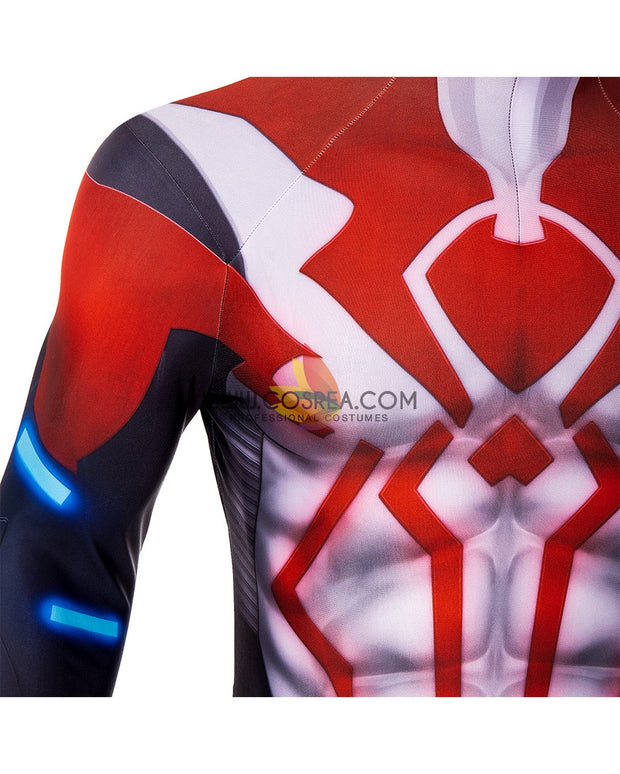 Spiderman 2099-V3 Digital Printed Cosplay Costume